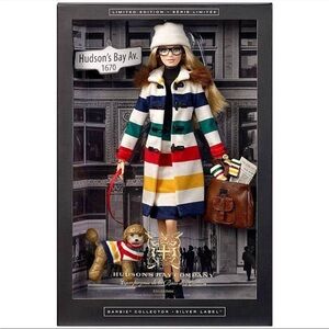 HUDSON’S BAY COMPANY LIMITED EDITION BARBIE DOLL BRAND NEW IN BOX NEVER OPENED